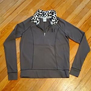 VS/Pink Top with Quarter Zip